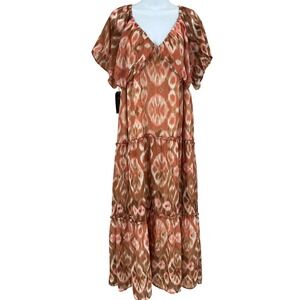 shyanne women's lace maxi dress Shyanne Women's Lace Long Sleeve Maxi Dress Maroon US